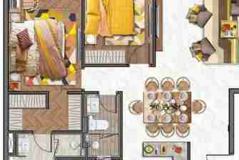 KIỂU CĂN HỘ THE PEAK MIDTOWN M8A, M8B KIỂU CĂN HỘ THE PEAK MIDTOWN M8A, M8B